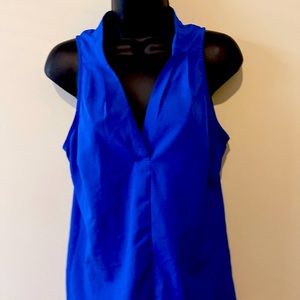 banana republic, blue top Size small